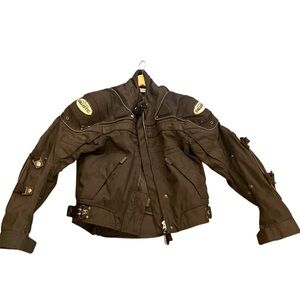 Joe Rocket Black Ballistic Enforced Motocycle Jacket